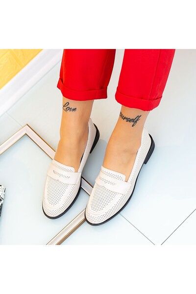 mei Women's Casual Shoes XMT5 Cream