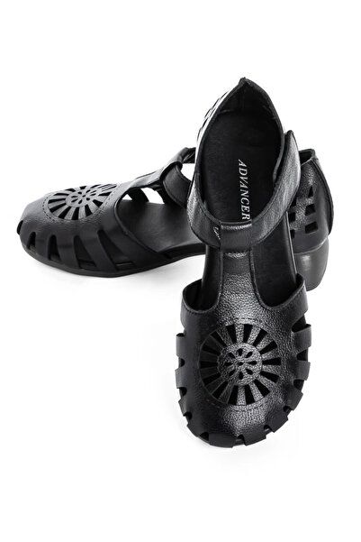 advancer Pantofi Casual Dama din piele naturala 631 Negru