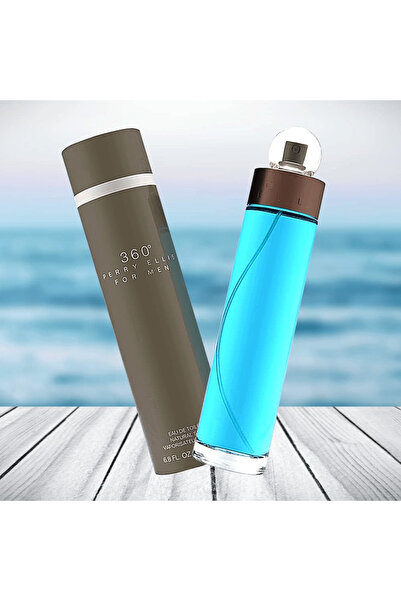 Perry Ellis بيري ايليس بخاخ او دي تواليت 360 للرجال، 6.7 اونصة، شفاف