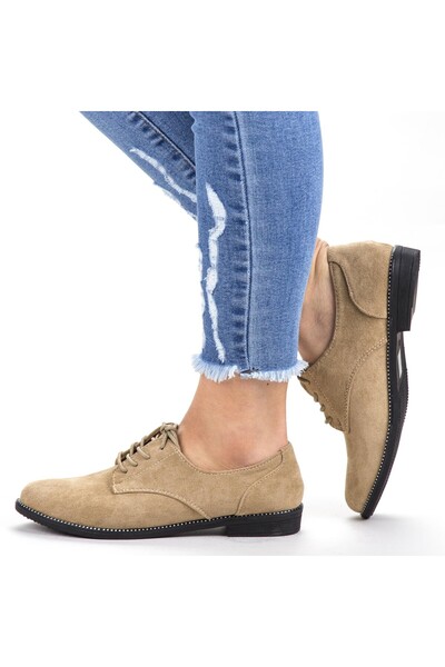 mei Women's Casual Shoes YT21 Apricot