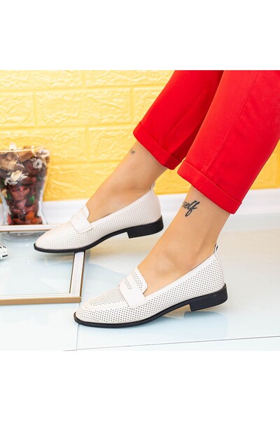 mei Women's Casual Shoes XMT5 Cream