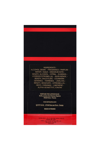 Ted Lapidus Ted Lapidus Roomba for Women 100ml - Eau de Toilette