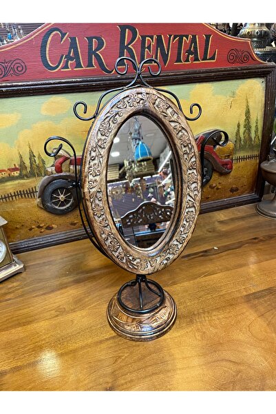 ANTİKA AYAL Ferforje masa aynası