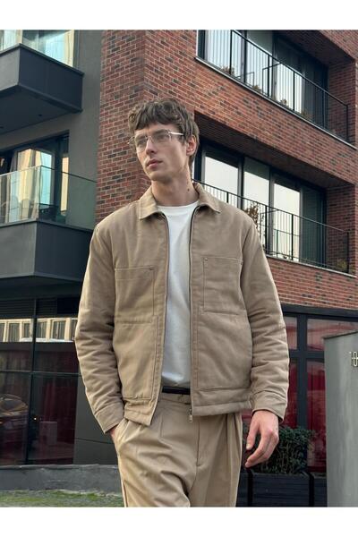 Danger Ανδρικό βαμβακερό παλτό μαύρο