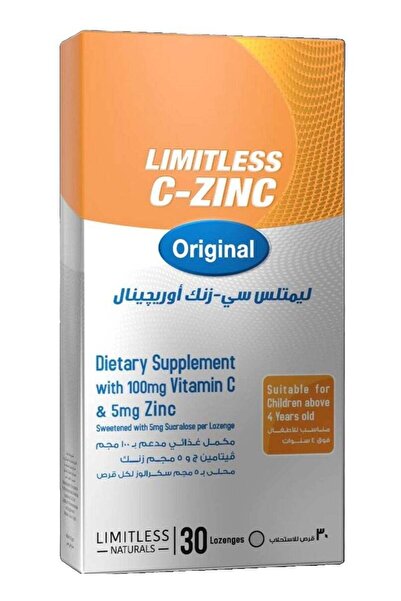EVAPHARMA Limitless C-Zinc Original 30 Lozenges