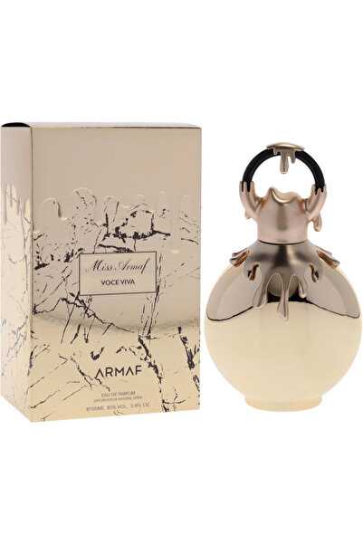 Armaf Vos Viva Eau de Parfum from the Miss Armaf collection for women, 100ml, long-lasting, gold color