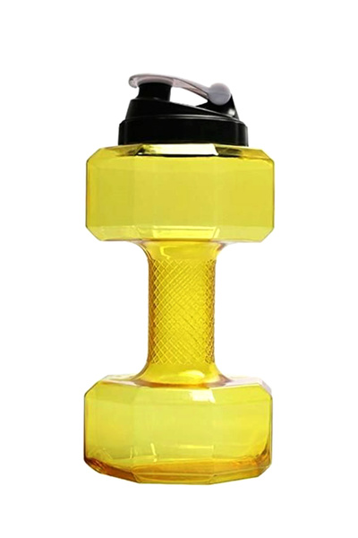 HALAMODO Water Bottle with Dumbbell Design