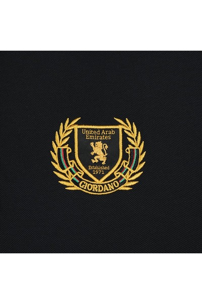 Giordano Men's National Day Slim Fit Embroidered Polo - Limited Edition Collection
