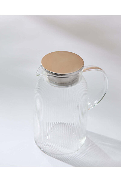 REDTAG Clear Glass Jug With Metal Lid