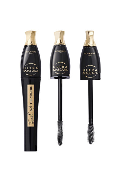 Bourjois Bourjois Twist Up The Volume Mascara, Ultra Black, Lengthens, Adds T...