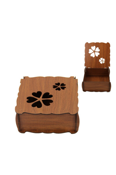 Kalıp Vitrini Ahşap Peçetelik