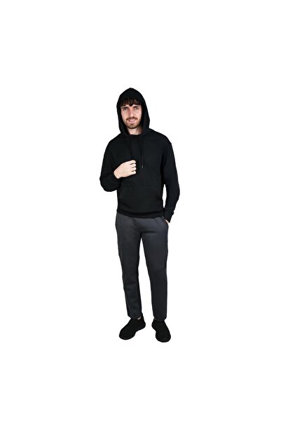 Giordano Men's Relaxed Fit French Terry Hoodie Sweatshirt