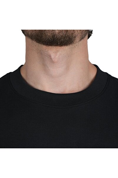 Giordano Men's Oversized Jacquard Texture Crew Neck SoronaTee