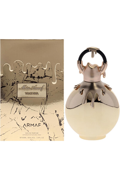 Armaf Vos Viva Eau de Parfum from the Miss Armaf collection for women, 100ml, long-lasting, gold color