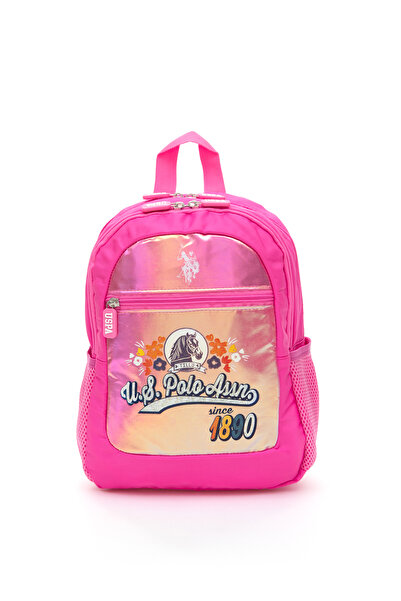 U.S. Polo Assn. Girl's Fuchsia School Bag 50315136-Vr023