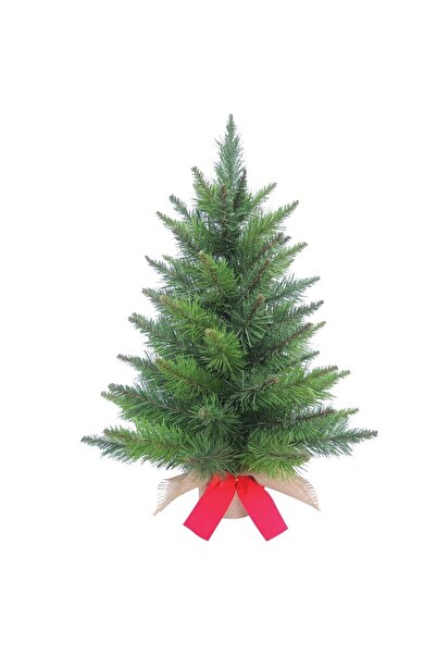 SHOPIENS Decorative Christmas tree, green + red, height 75 cm, DLF 75-82