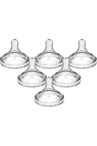 Dr.Brown's Dr. Brown's Wide-Neck Baby Bottle Options+ Level 1 (0 Months+), 6 ...