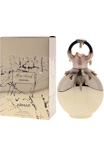 Armaf Vos Viva Eau de Parfum from the Miss Armaf collection for women, 100ml, long-lasting, gold color