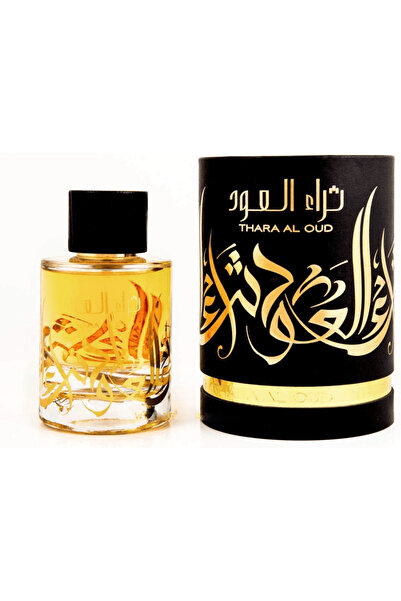 Ard Al Zaffran Tharaa Al Oud Eau de Parfum, an Arabic fragrance with oud and amber, for men and women, 100ml
