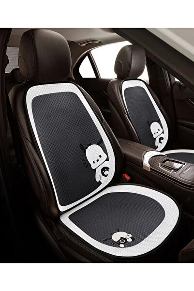Generic Cartoon Car Seat Cushion 3 Seat Car Seat Cushion Breathable Ice Silk Dust Proof Protector Pad Mat