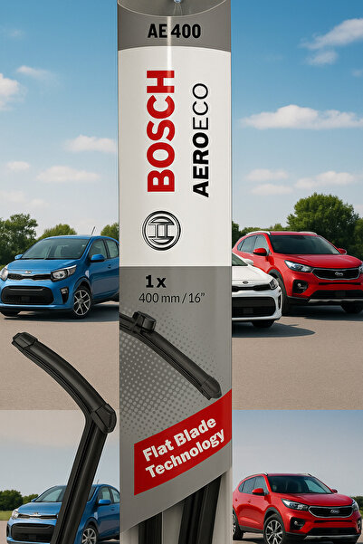 GZM OTO YEDEK PARÇA BOSCH AEROECO ÖN CAM TEKLİ SİLECEK-AE400-3397015576-FMK K...