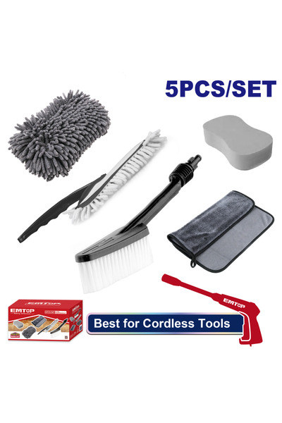EMTOP Kit accesorii de curățare, compatibil cu ELPW4055061, 5 buc - EMGF0015,