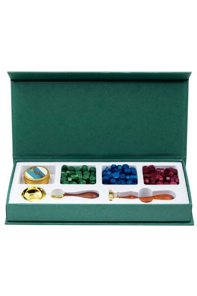 ARTIZAAR Kit de turnare a sigiliilor de ceară ediție Crăciun – Set cadou, Șta...