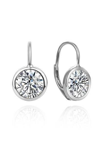 Takara Sparkle rhodium-plated silver earrings
