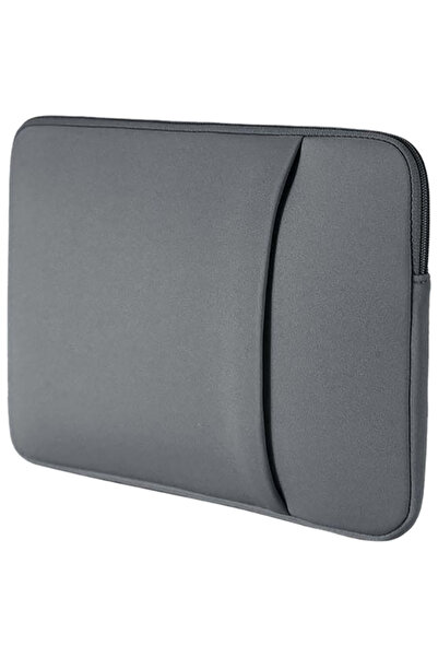 HALAMODO جراب كمبيوتر محمول عالمي باللون الرمادي