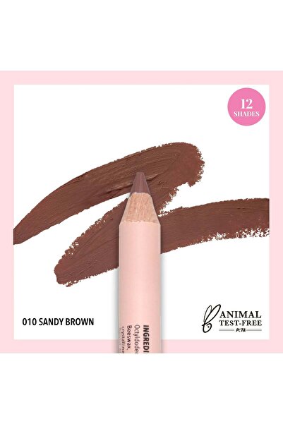 MOİRA قلم تحديد الشفاه المميز (010، بني رملي)