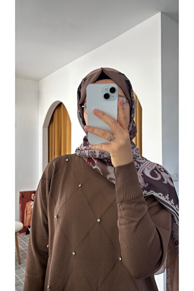 Freya Merserize Taş Detaylı Tunik