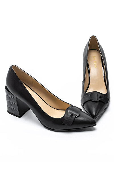 Jose Simon Pantofi cu Toc gros K4321-3667A Negru