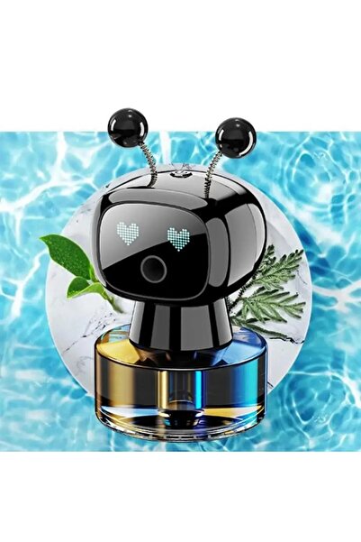 NOENNO Car Aroma Diffuser - Aromatherapy, Vibration Sensor, Battery, Type-C Charging, Black