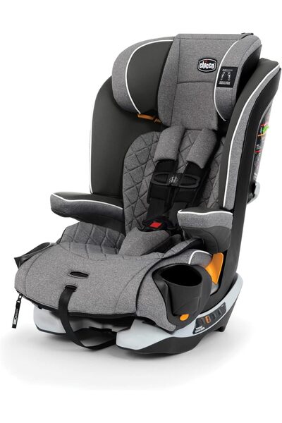 Chicco MyFit Zip Harness + Booster Car Seat 25-100lbs, Granite