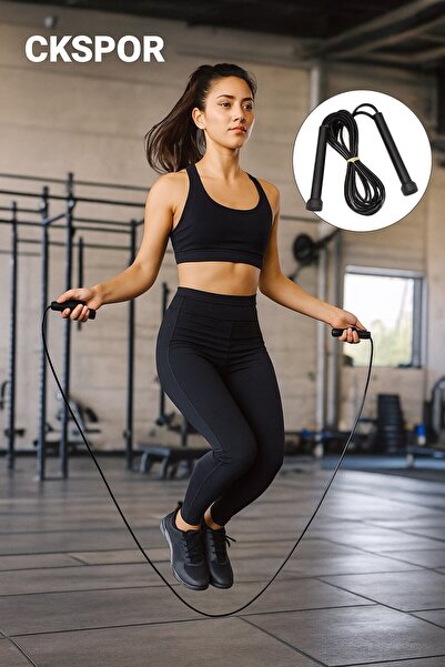 CKSpor Atlama İpi – Fitness, Vücut Şekillendirme ve Aerobik Kondisyon 1 Adet Atlama ipi Spor Aleti