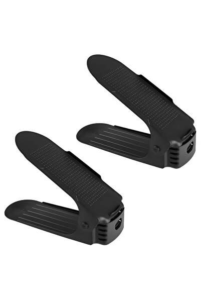 Teno Σετ 2 θηκών οργάνωσης παπουτσιών Teno®, 3 ρυθμιζόμενα επίπεδα ύψους, στή...