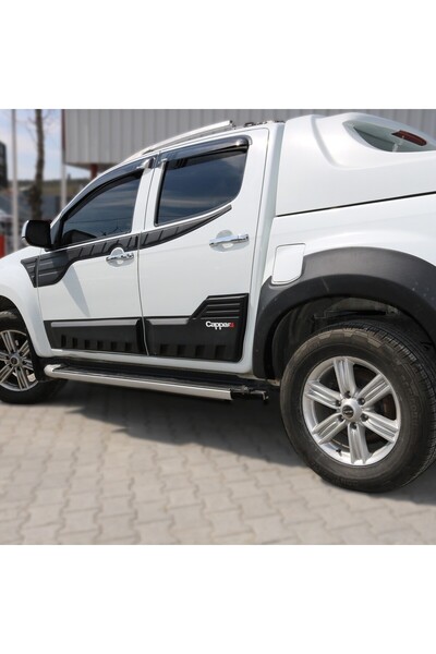 Cappafe Isuzu D-Max 2012-2017 Yıl Aralığı Uyumlu Kapı Dodik 4 Parça