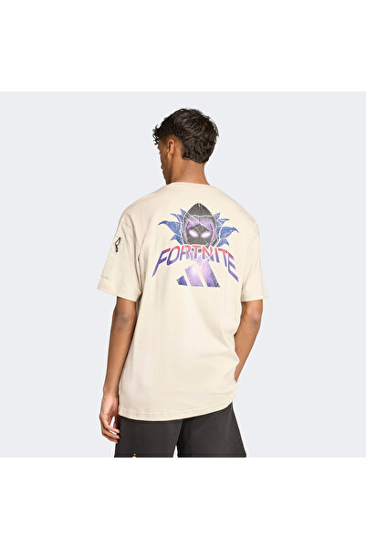 adidas X Fortnite Men's Beige T-Shirt