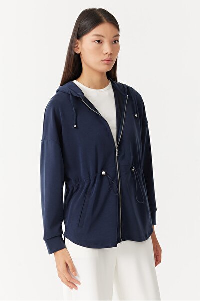 PAULMARK Γυναικείο μπλουζάκι με κουκούλα