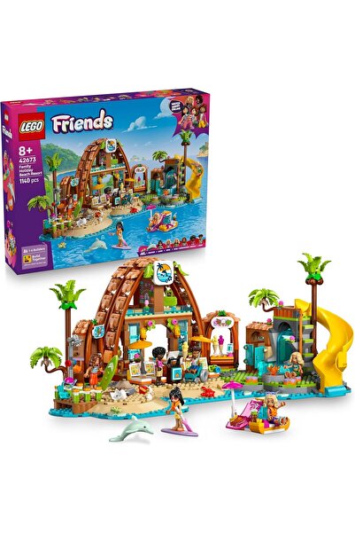 LEGO Friends Family Holiday Beach Resort Building Set (42673) - 1140 Pieces