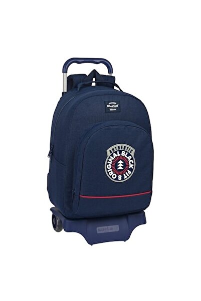 Blackfit8 School Bag with Wheels, 32 x 42 x 15 cm