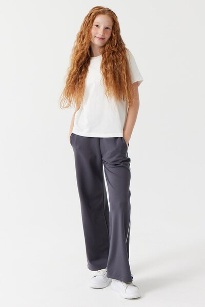 PAULMARK Girl's Elastic Waist Trousers