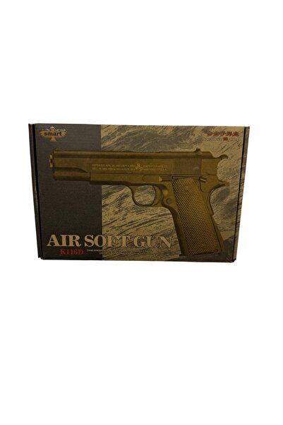 G-TUĞ OUTLET BONCUK ATAN METALİK GÖRÜNÜMLÜ METAL HAKİ YEŞİL OYUNCAK SİLAH