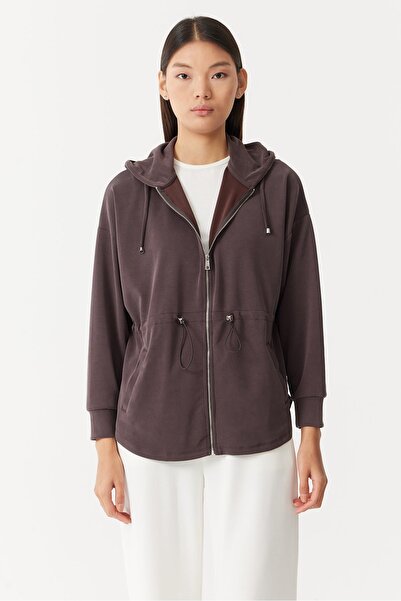 PAULMARK Γυναικείο μπλουζάκι με κουκούλα