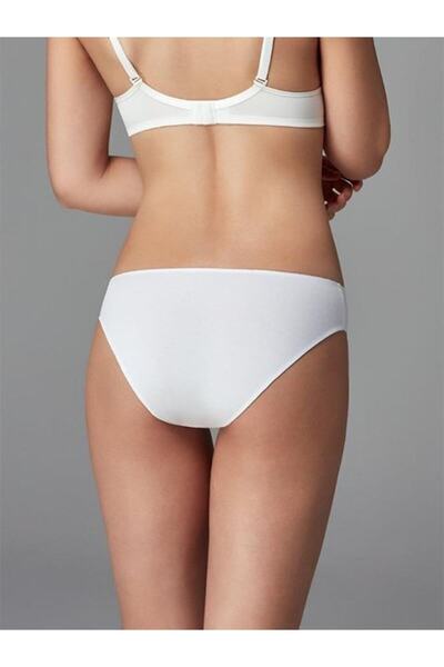 Dagi White 3-Piece Low Waist Traceless Women&#39;s Slip Panties