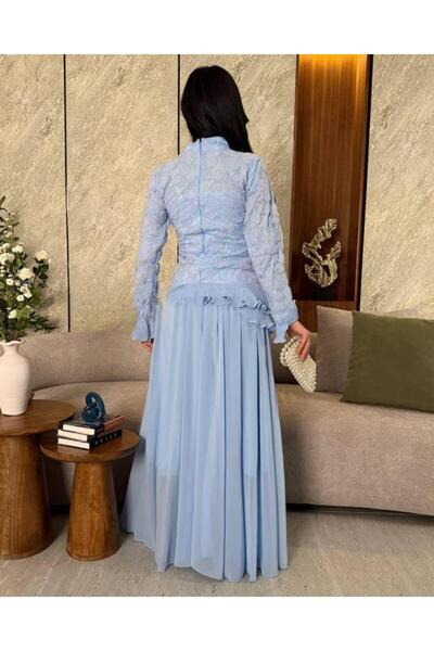 Haifa Fashion A two-piece evening dress with luxurious royal touches