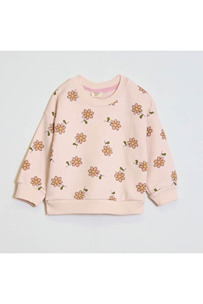 OZZY KİDS Hanorac pentru fete cu modele florale