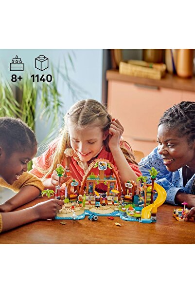 LEGO Friends Family Holiday Beach Resort Building Set (42673) - 1140 Pieces