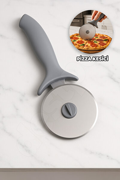 Destpak Pizza Kesici - Çıkarılabilir Bıçak - Kolay Temizlenir - Ekstra Kalite...