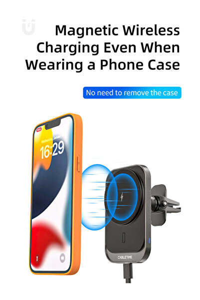 Cabletime Magsafe 15W Magnetic Wireless Charger